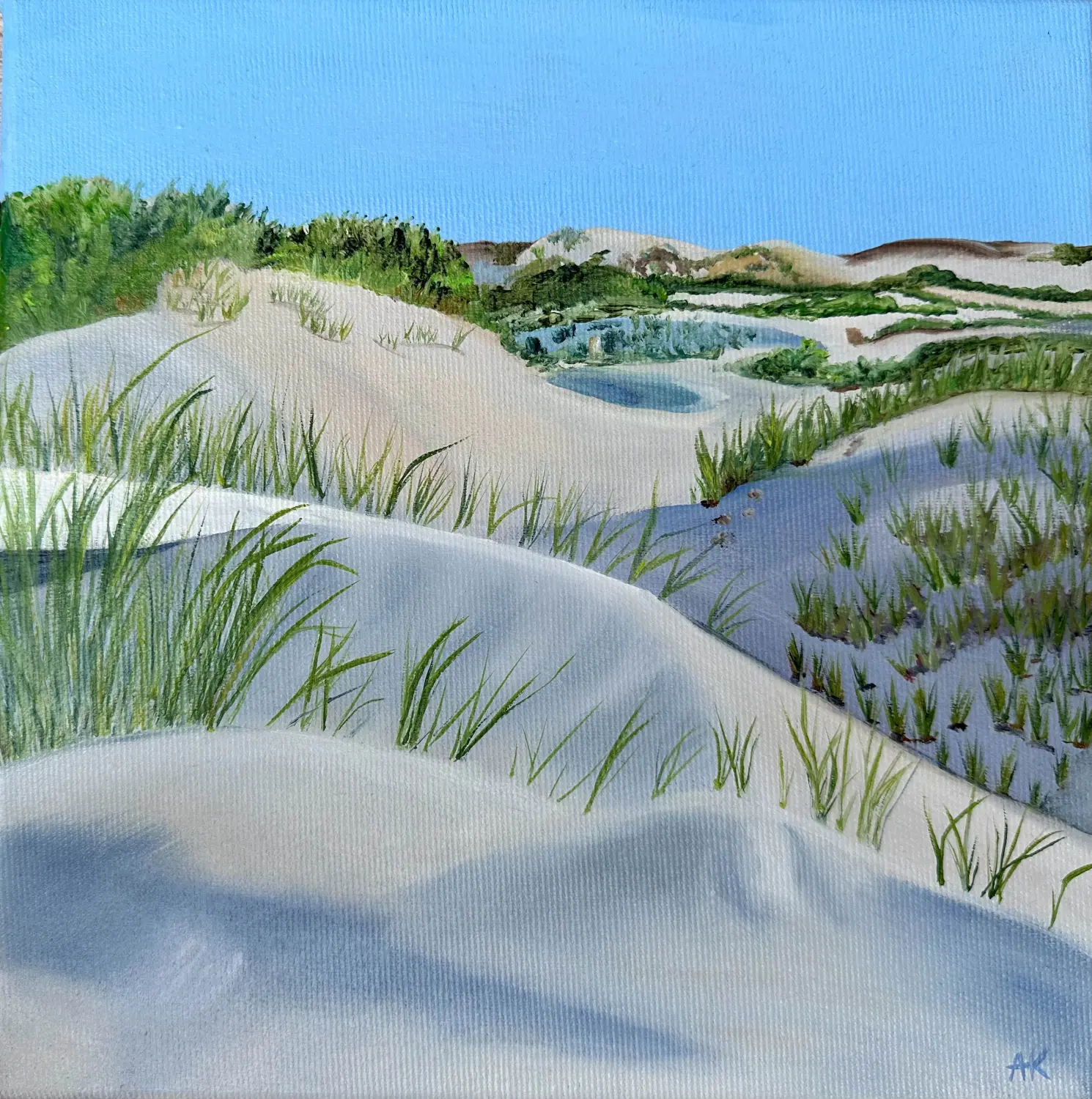 Naturgemälde von Anette Knipphals
