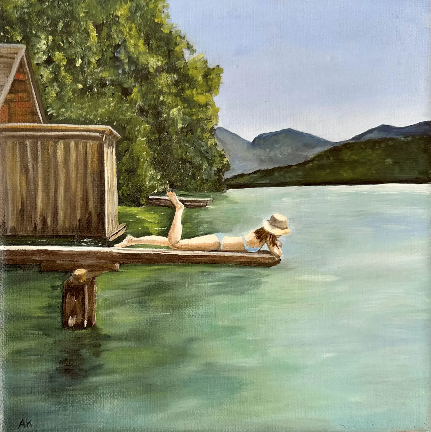 Naturgemälde von Anette Knipphals
