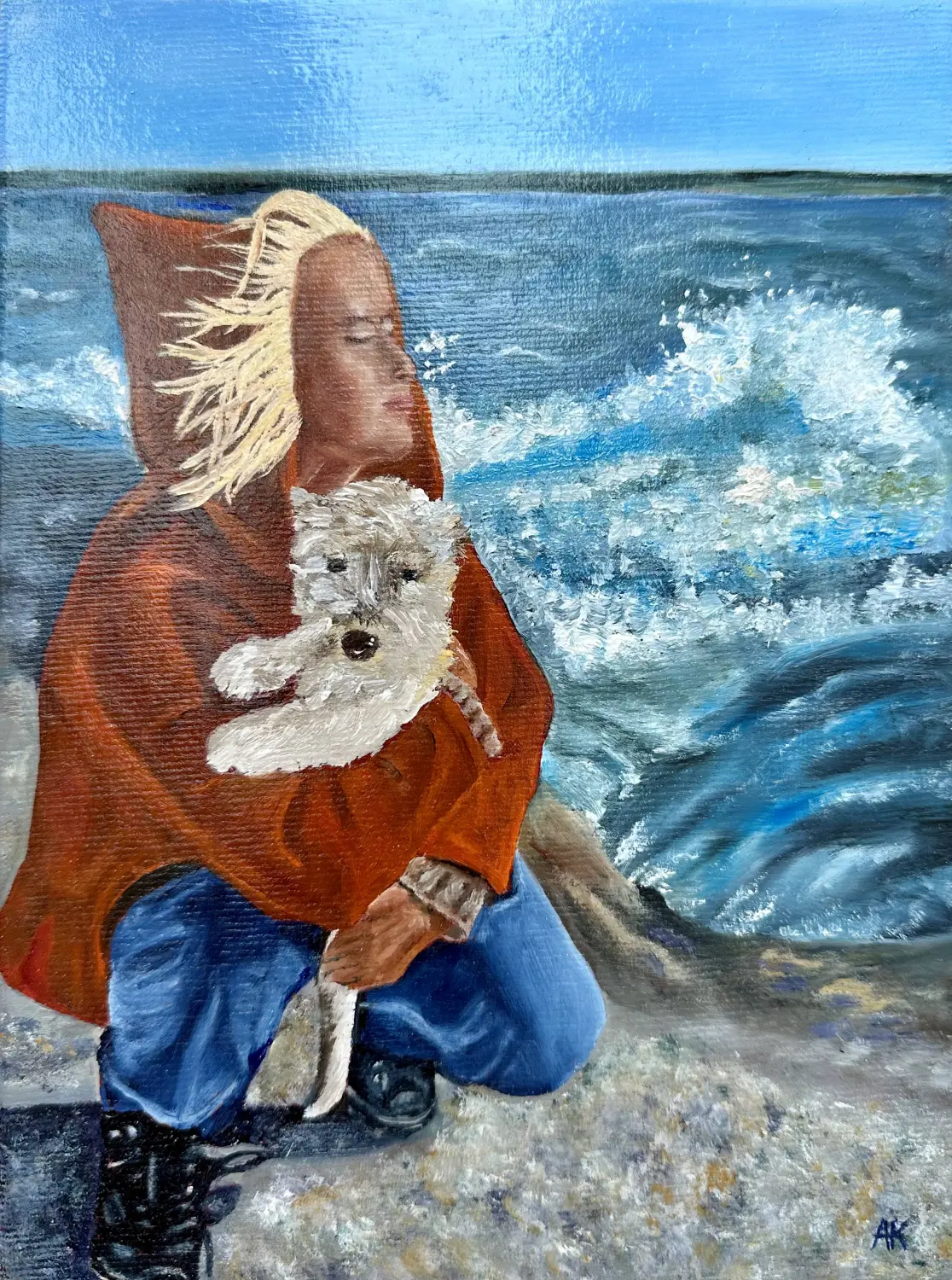 Menschengemälde von Anette Knipphals 