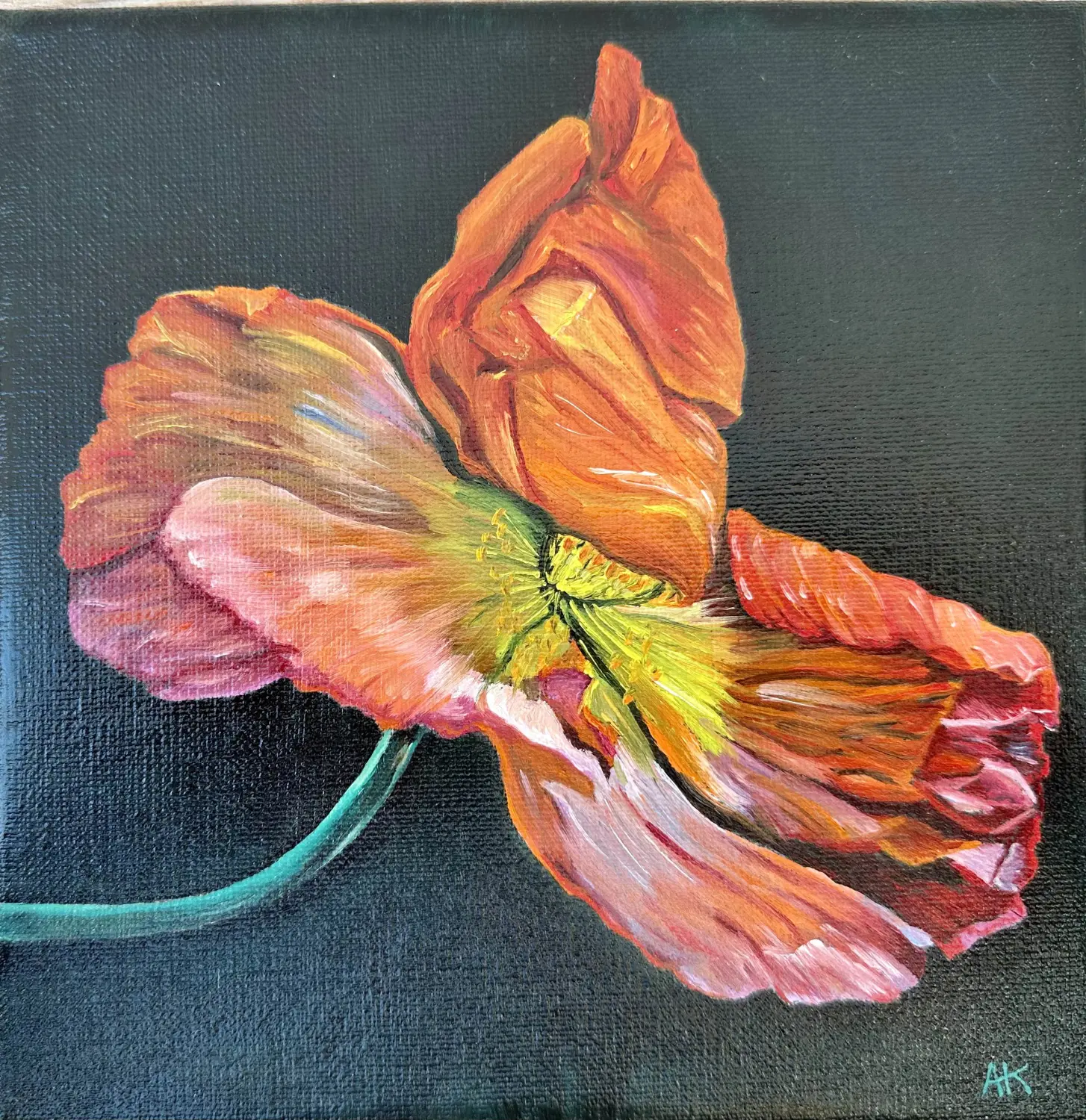Blumengemälde von Anette Knipphals 