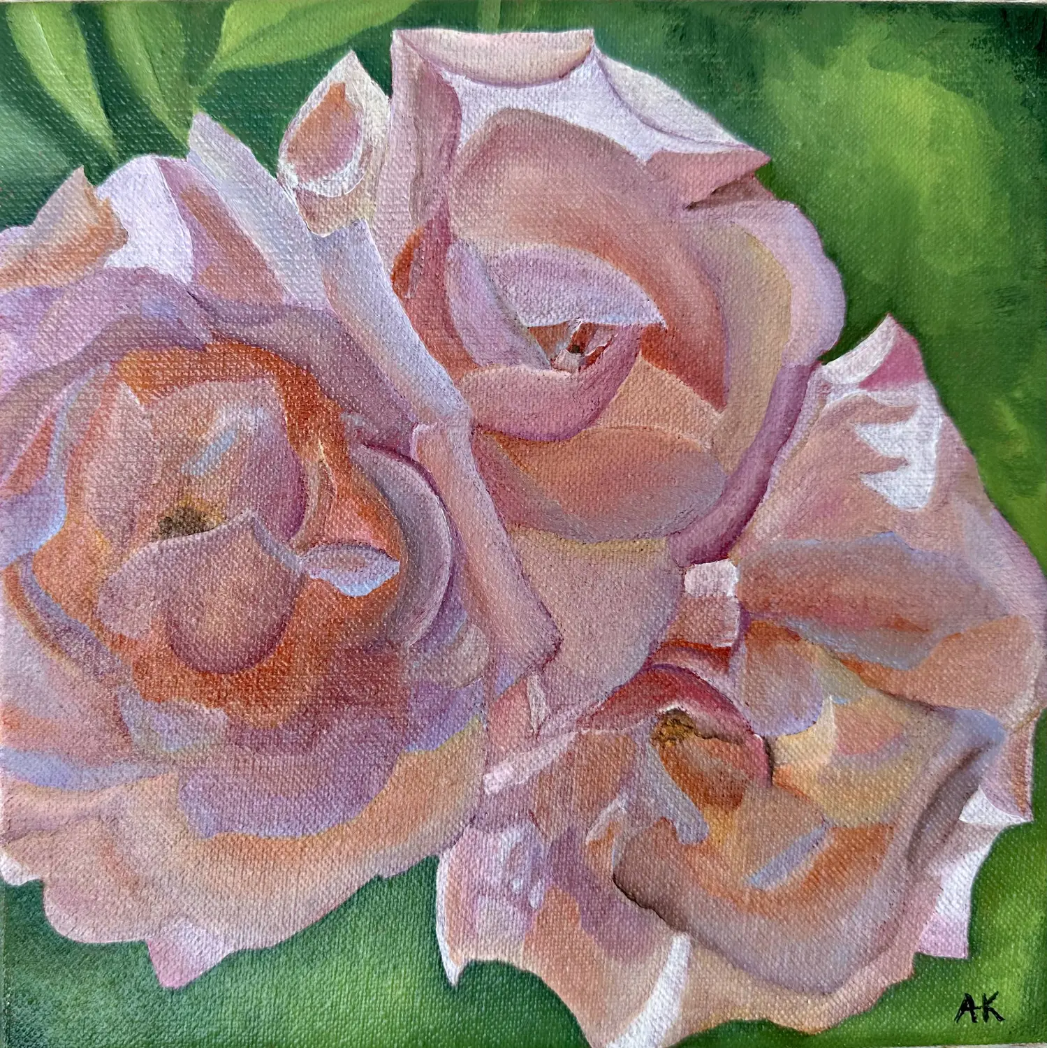 Blumengemälde von Anette Knipphals 