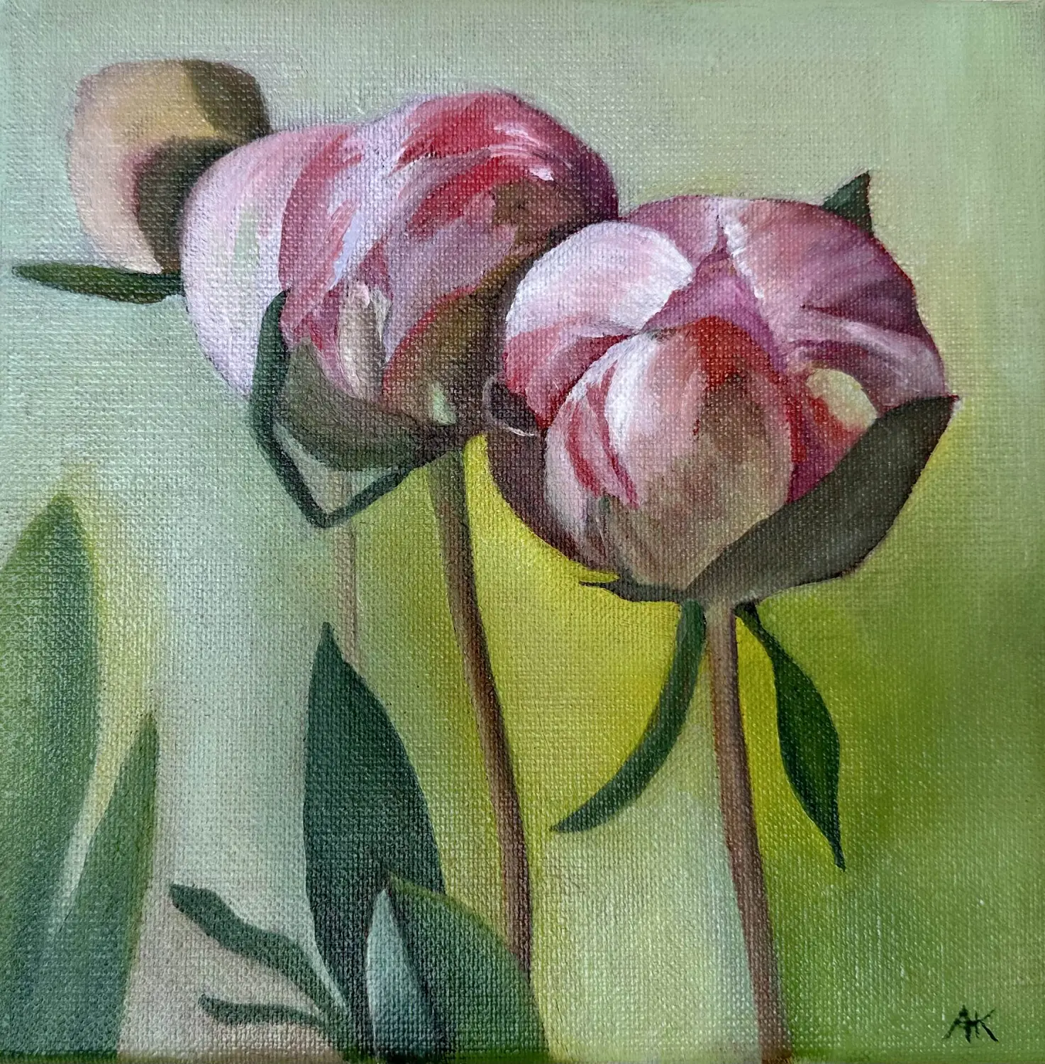 Blumengemälde von Anette Knipphals 