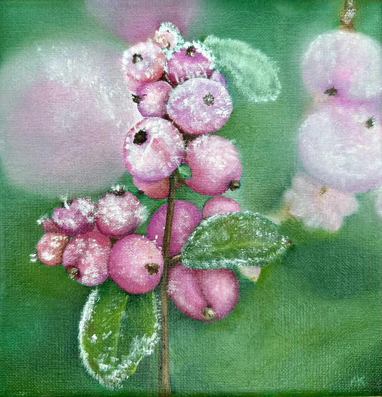 Blumengemälde von Anette Knipphals 