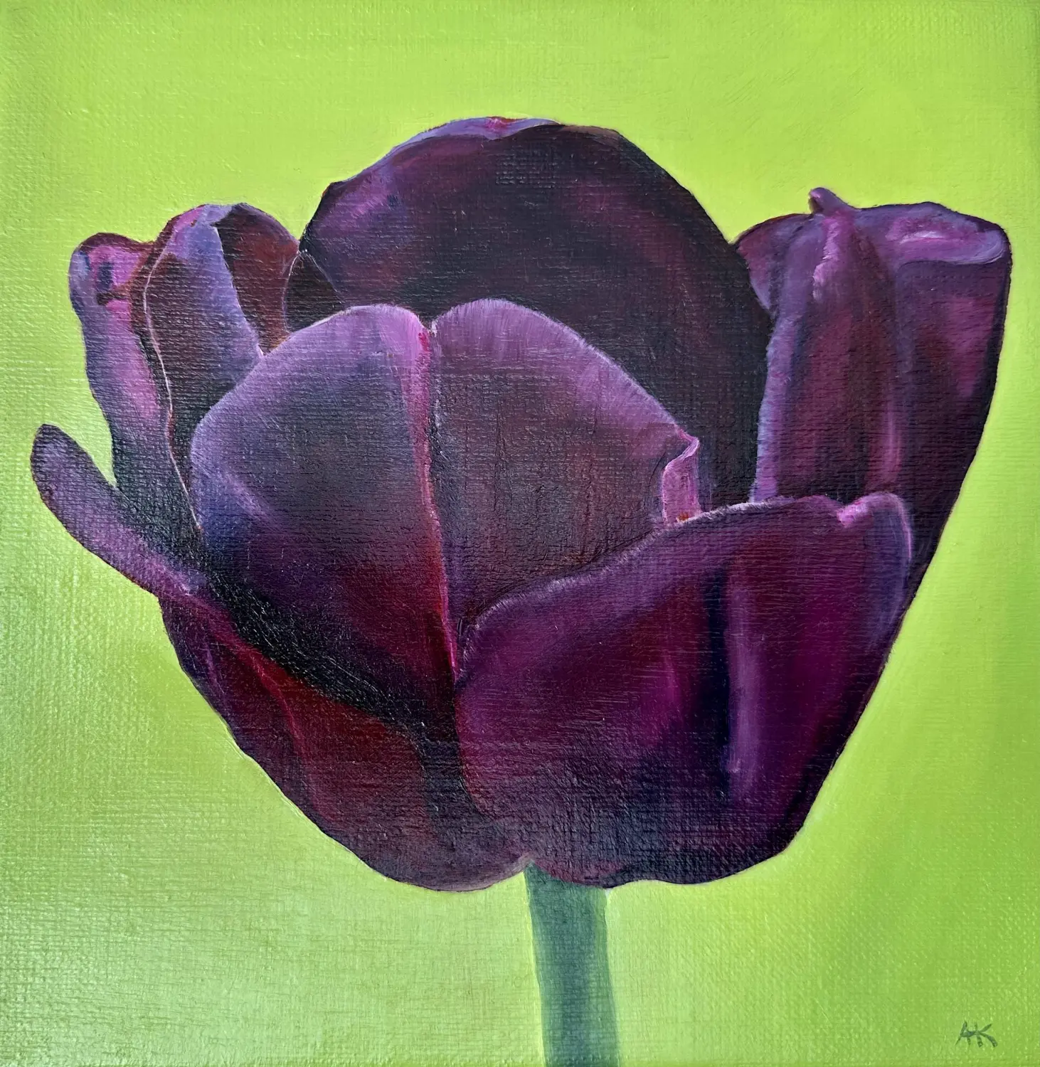 Blumengemälde von Anette Knipphals 